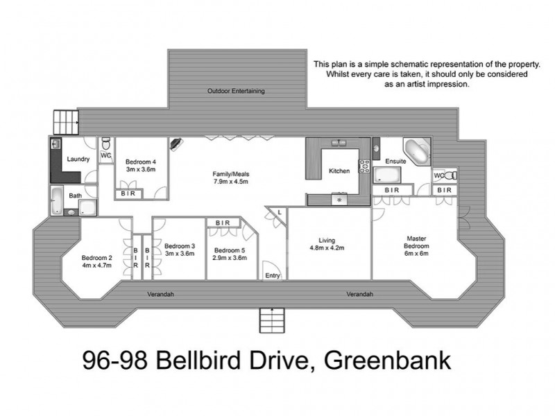 96-98 Bellbird Dr, Greenbank QLD 4124