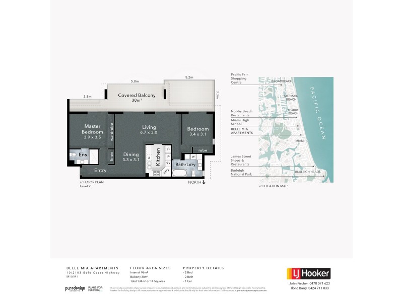 10/2103 Gold Coast Highway, Miami QLD 4220 Floorplan