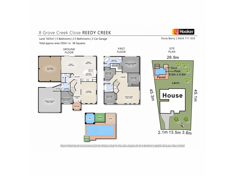 8 Grove Creek Close, Reedy Creek QLD 4227 Floorplan