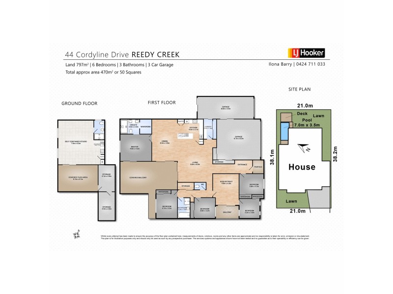 44 Cordyline Drive, Reedy Creek QLD 4227 Floorplan