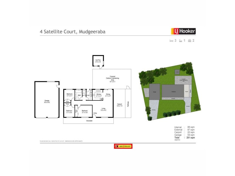 4 Satellite Court, Mudgeeraba QLD 4213 Floorplan