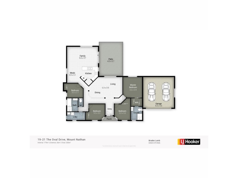 19-21 The Oval Drive, Mount Nathan QLD 4211 Floorplan