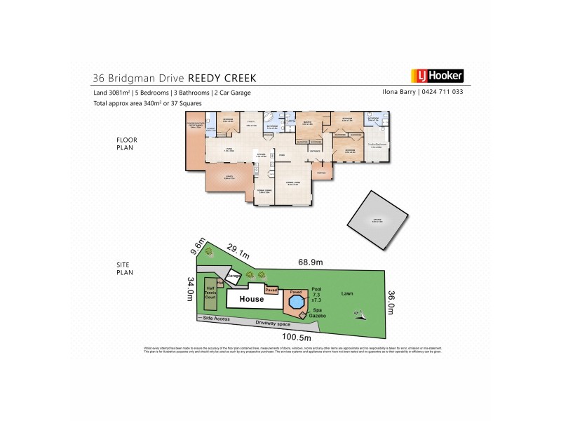 36 Bridgman Drive, Reedy Creek QLD 4227 Floorplan