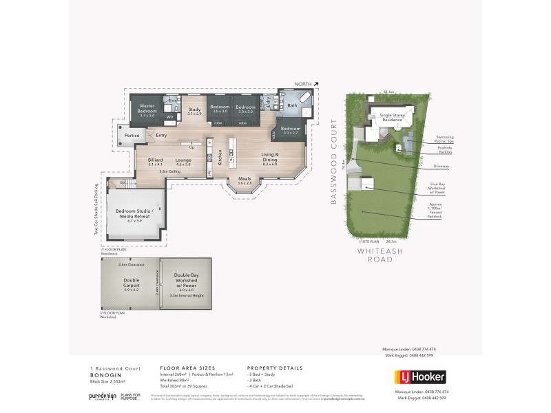 1 Basswood Court, Bonogin QLD 4213 Floorplan