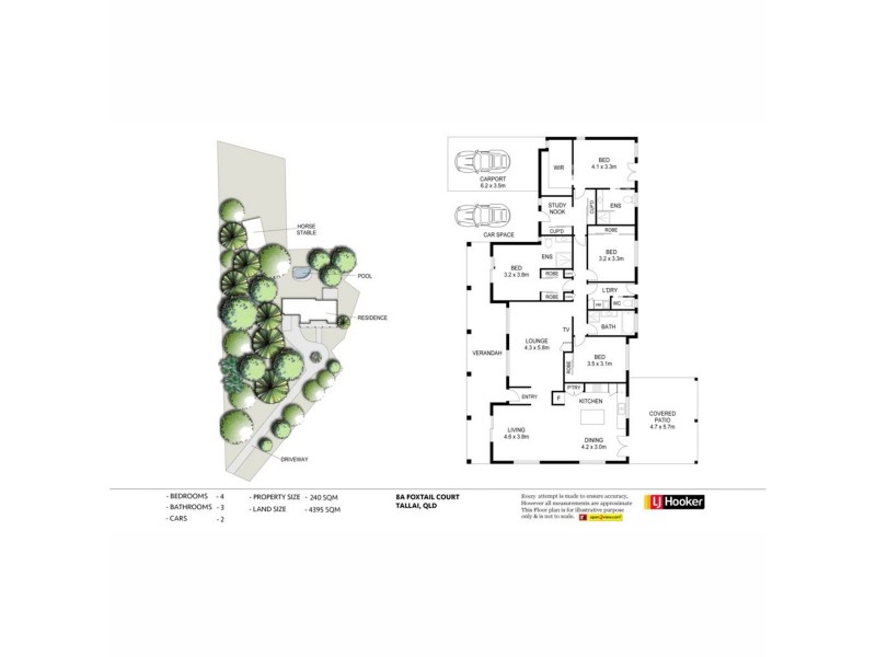 1/8 Foxtail Court, Tallai QLD 4213 Floorplan