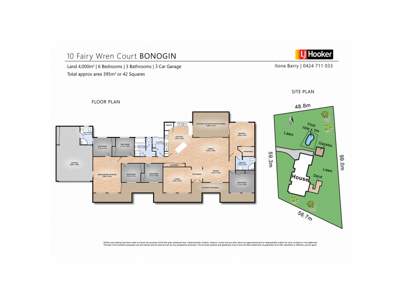 10 Fairy Wren Court, Bonogin QLD 4213 Floorplan