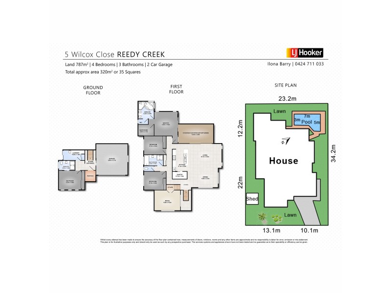 5 Wilcox Close, Reedy Creek QLD 4227 Floorplan