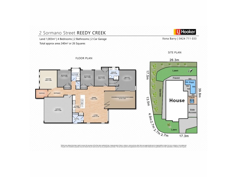 2 Sormano Street, Reedy Creek QLD 4227 Floorplan