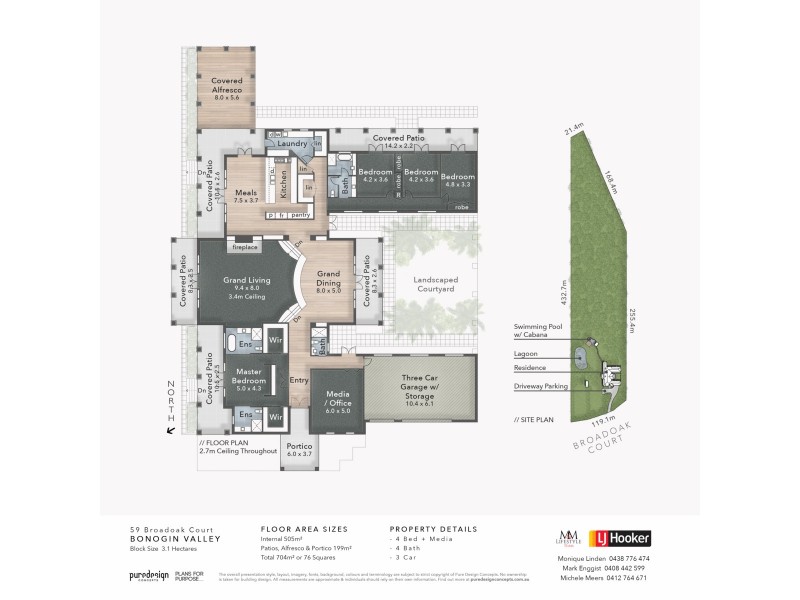 59 Broadoak Court, Bonogin QLD 4213 Floorplan