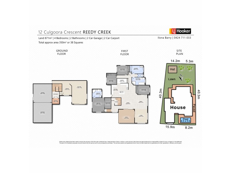 12 Culgoora Crescent, Reedy Creek QLD 4227 Floorplan