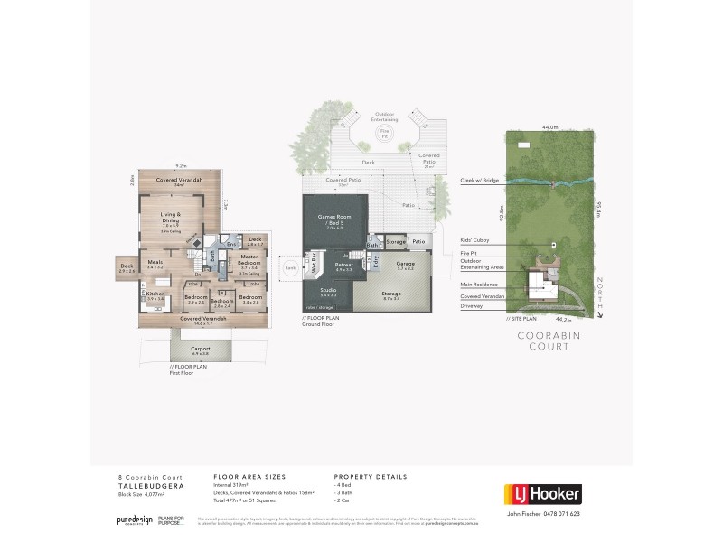 8 Coorabin Court, Tallebudgera QLD 4228 Floorplan