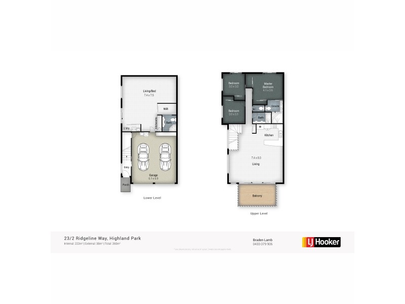 23/2 Ridgeline Way, Highland Park QLD 4211 Floorplan