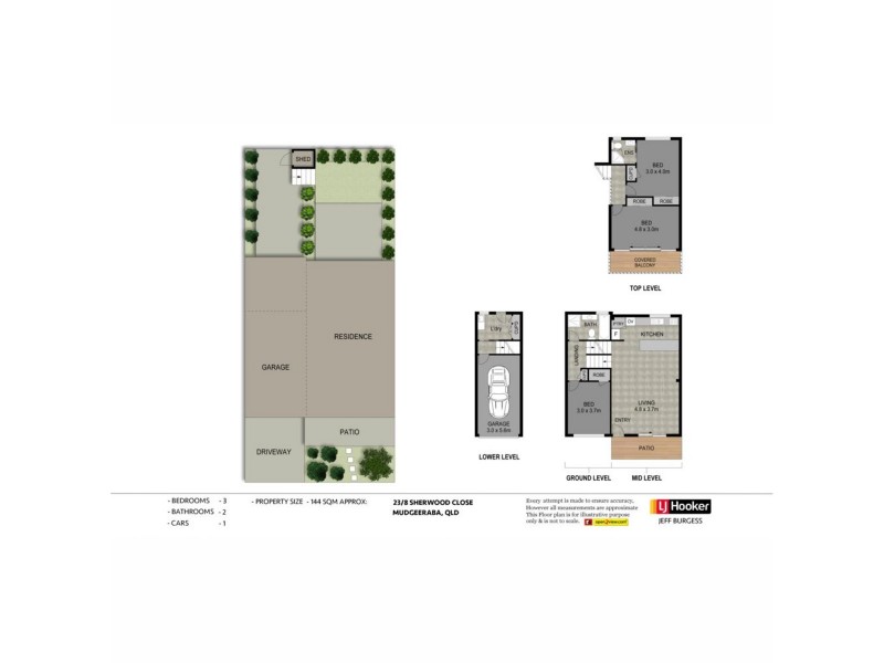 23/8-12 Sherwood Close, Mudgeeraba QLD 4213 Floorplan
