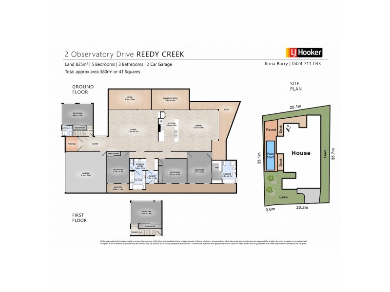 2 Observatory Drive, Reedy Creek QLD 4227 Floorplan