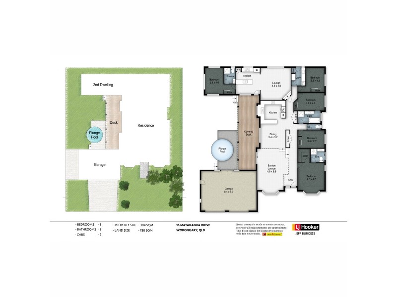 16 Mataranka Drive, Worongary QLD 4213 Floorplan
