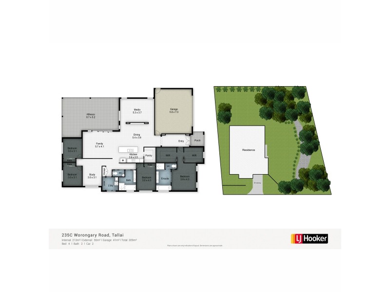 235C Worongary Road, Tallai QLD 4213 Floorplan