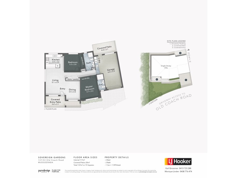 137/53 Old Coach Road, Tallai QLD 4213 Floorplan