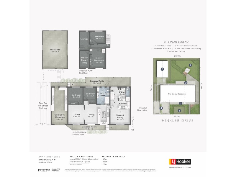 149 Hinkler Drive, Worongary QLD 4213 Floorplan