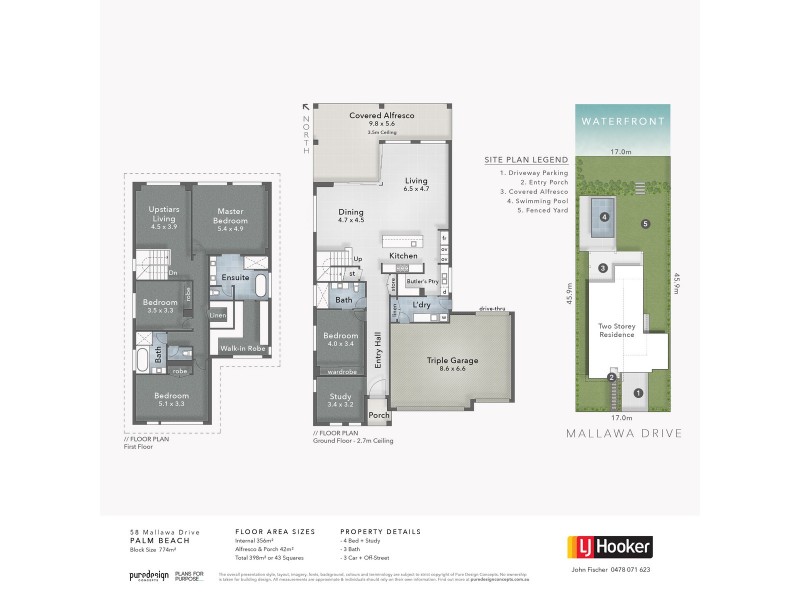 58 Mallawa Drive, Palm Beach QLD 4221 Floorplan
