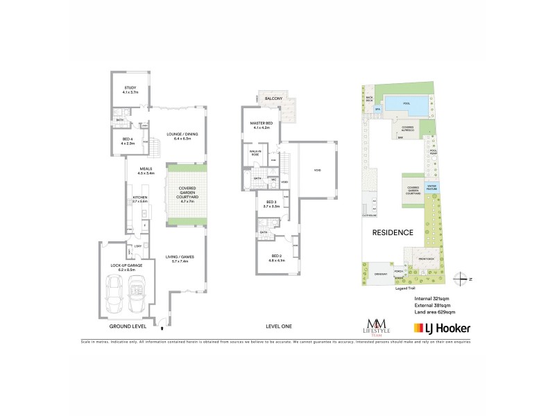 837 Legend Trail, Robina QLD 4226 Floorplan