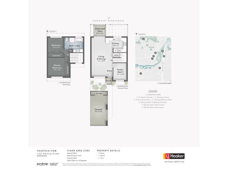 1/67 Nerang Street, Nerang QLD 4211 Floorplan