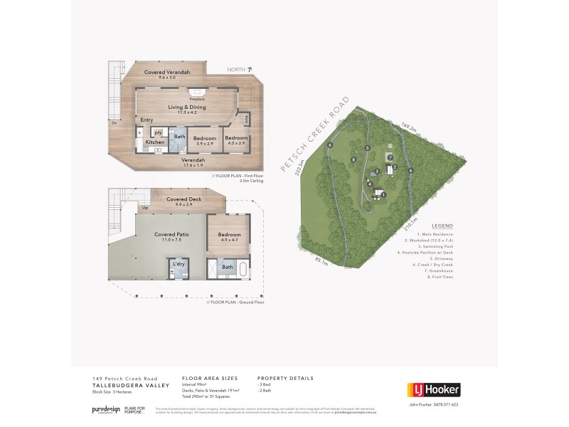 149 Petsch Creek Road, Tallebudgera Valley QLD 4228 Floorplan