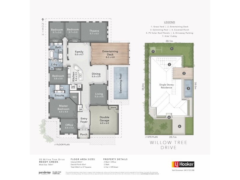 35 Willow Tree Drive, Reedy Creek QLD 4227 Floorplan