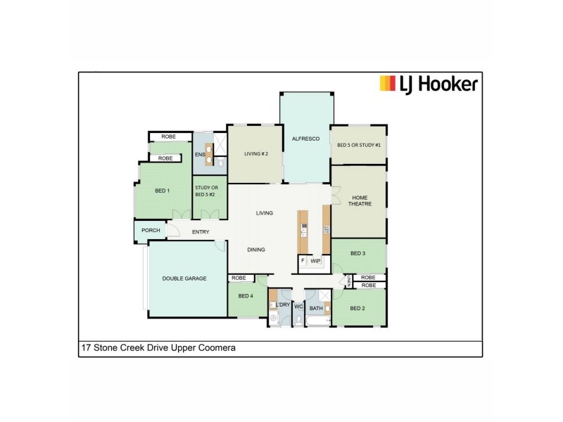 17 Stone Creek Drive, Upper Coomera QLD 4209 Floorplan