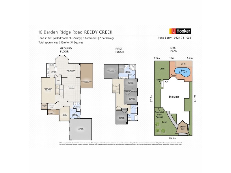 16 Barden Ridge Road, Reedy Creek QLD 4227 Floorplan