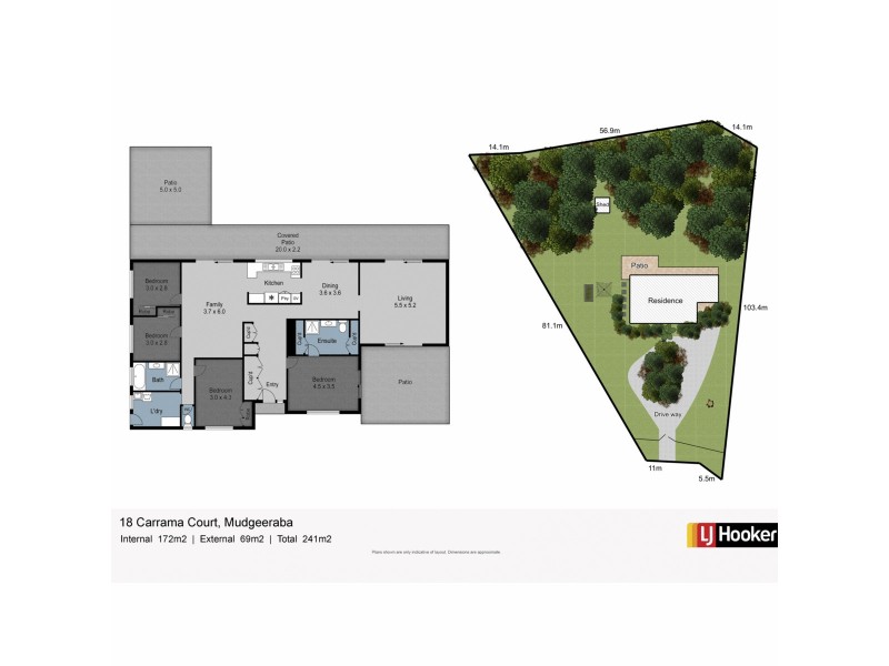 18 Carrama Court, Mudgeeraba QLD 4213 Floorplan