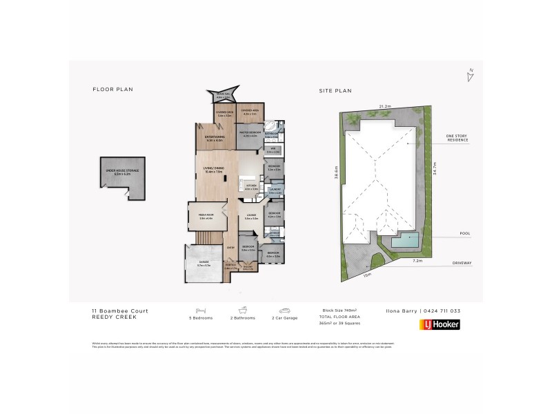 11 Boambee Court, Reedy Creek QLD 4227 Floorplan
