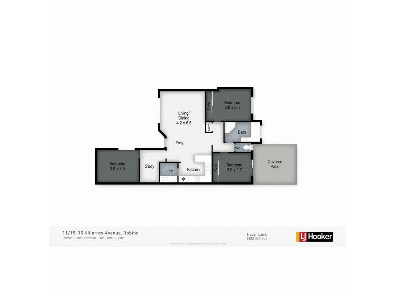 11/15-35 Killarney Avenue, Robina QLD 4226 Floorplan