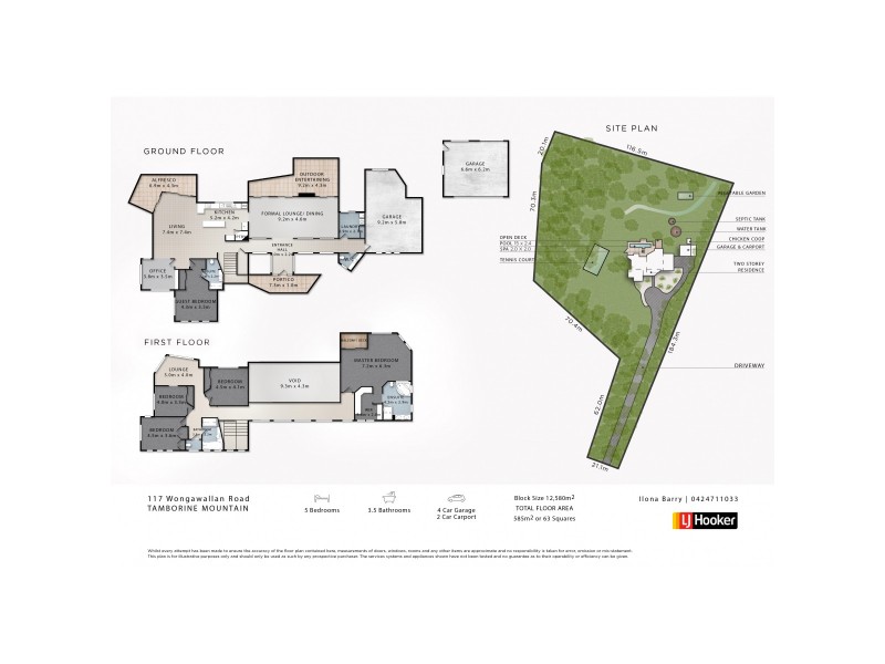 117 Wongawallan Road, Tamborine Mountain QLD 4272 Floorplan