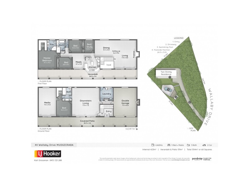 44 Wallaby Drive, Mudgeeraba QLD 4213 Floorplan