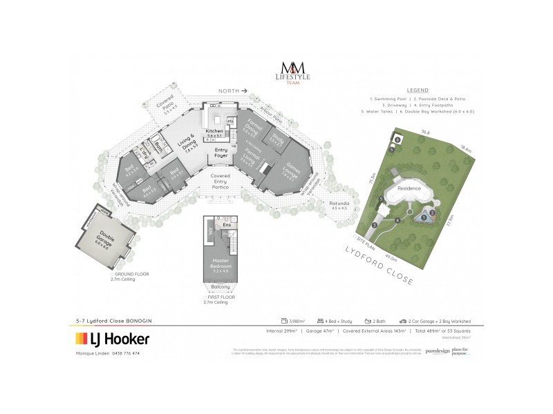 5-7 Lydford Close, Bonogin QLD 4213 Floorplan