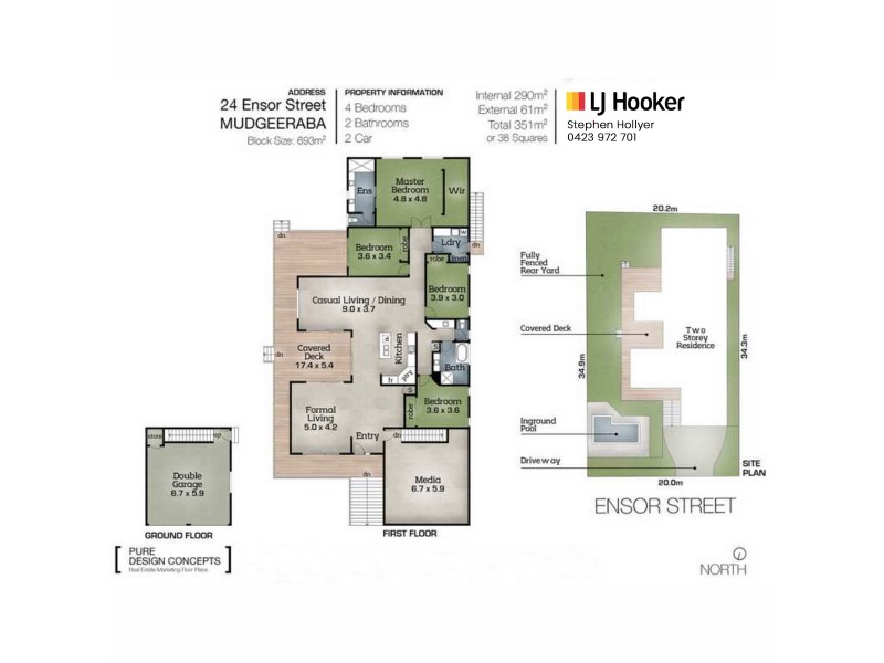 24 Ensor Street, Mudgeeraba QLD 4213 Floorplan