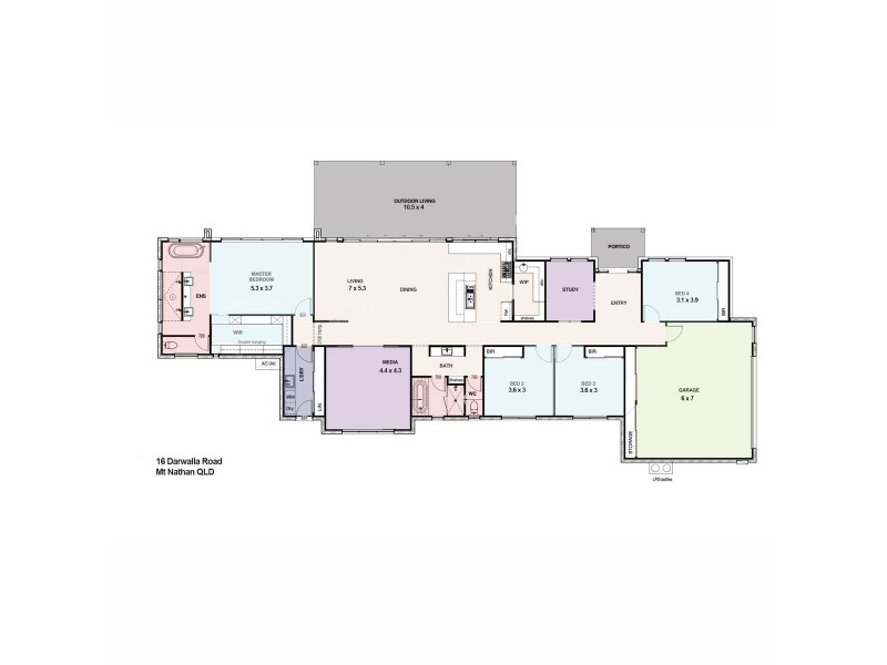 16 Darwalla Road, Mount Nathan QLD 4211 Floorplan