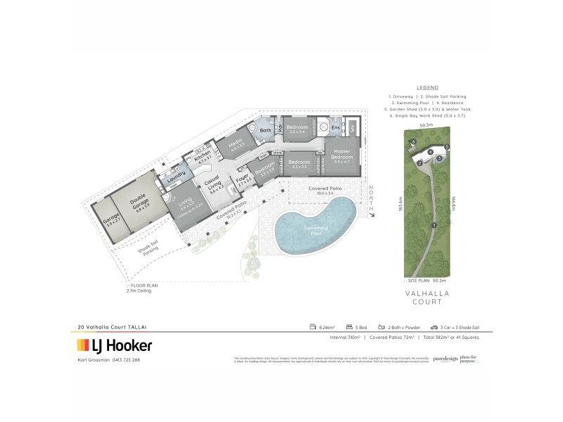 20 Valhalla Court, Tallai QLD 4213 Floorplan