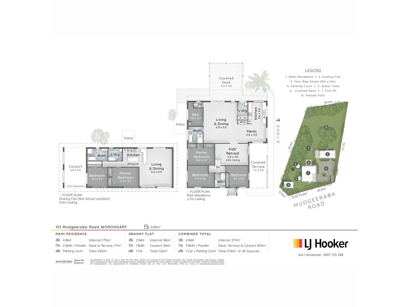 101 Mudgeeraba Road, Worongary QLD 4213 Floorplan