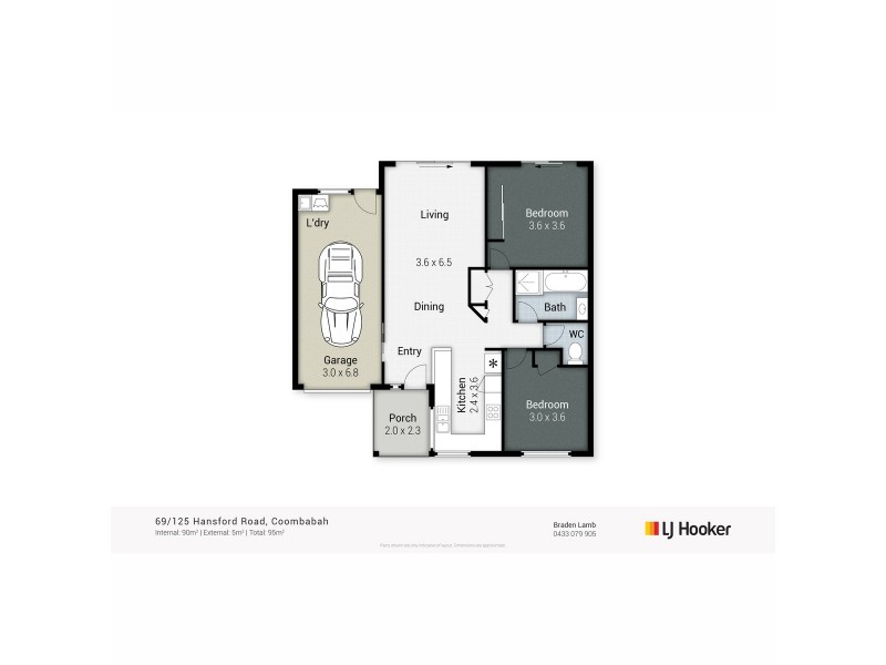 69/125 Hansford Road, Coombabah QLD 4216 Floorplan