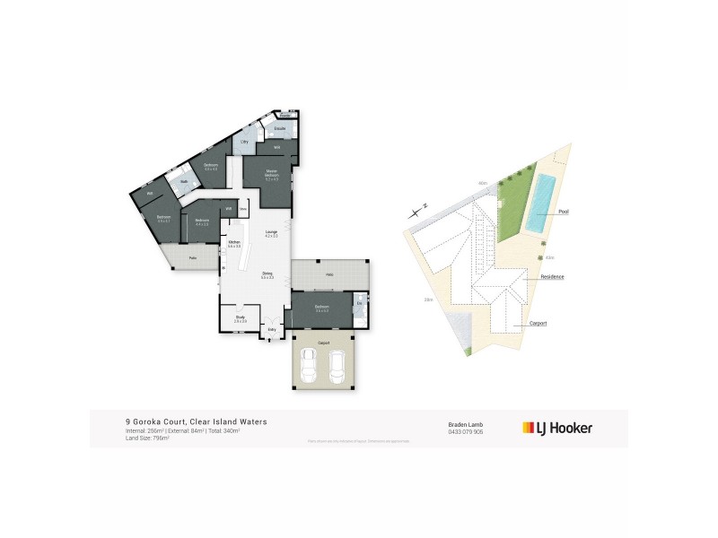 9 Goroka Court, Clear Island Waters QLD 4226 Floorplan