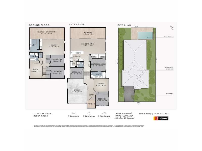 10 Wilcox Close, Reedy Creek QLD 4227 Floorplan