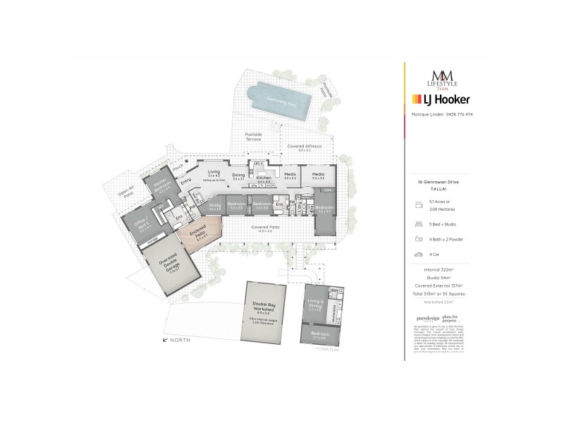 16 Glenrowan Drive, Tallai QLD 4213 Floorplan