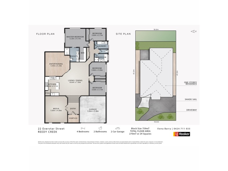 22 Everstar Street, Reedy Creek QLD 4227 Floorplan