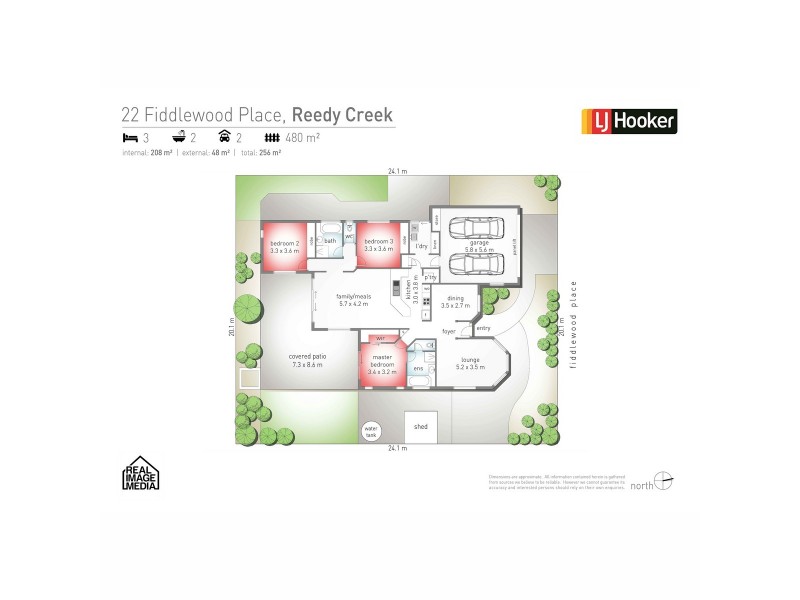 22 Fiddlewood Place, Reedy Creek QLD 4227 Floorplan