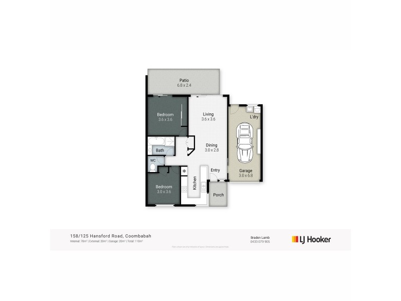 158/125 Hansford Road, Coombabah QLD 4216 Floorplan