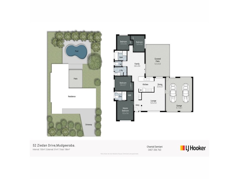 52 Ziedan Drive, Mudgeeraba QLD 4213 Floorplan