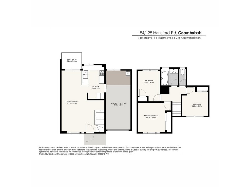 154/125 Hansford Road, Coombabah QLD 4216 Floorplan