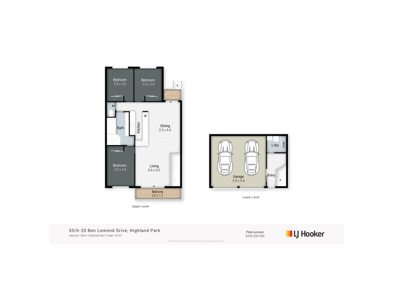 33/6-20 Ben Lomond Drive, Highland Park QLD 4211 Floorplan