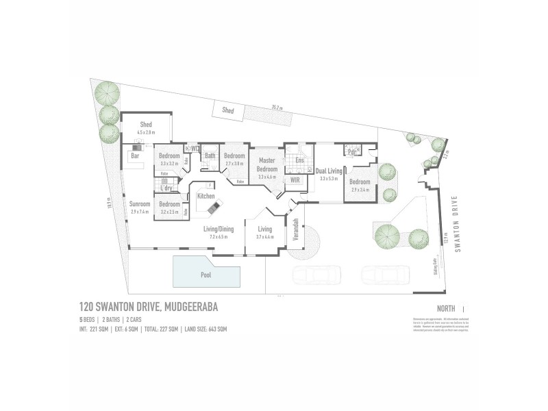 120 Swanton Drive, Mudgeeraba QLD 4213 Floorplan